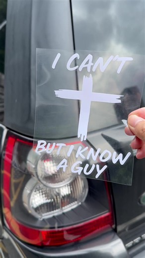 Car Stickers with 'Dios' — TikTok Shop Sticker Ideas