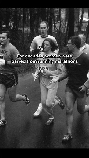 Katherine Switzer : First woman to officially complete Boston Marathon #history #womeninhistory