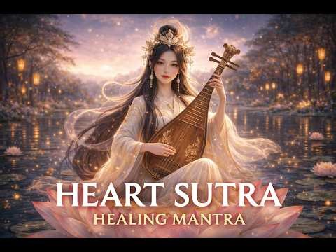 HEART SUTRA 般若心経 Heart Sutra Mantra — Celestial Japanese Goddess Healing Mantra (Benzaiten) ✨ 432hz
