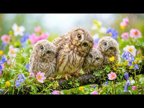 99% Relaxation for Your Mind 🍃 Rain and Bird Sounds to Ease Stress and Drift into Sleep