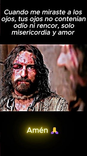 Esta mirada cambiara tu vida | Jesús y Barrabás 🕊️ #shorts