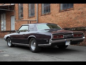 Ford Thunderbird 1969 - Driving & Closeup Views.
