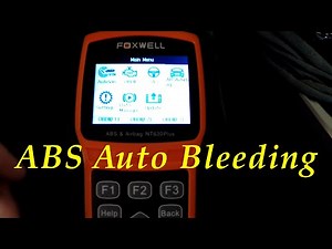 ABS Autobleeding for the Camaro ZL1