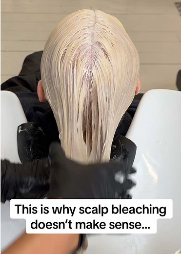 Easy Scalp Bleaching Technique for Hairdressers