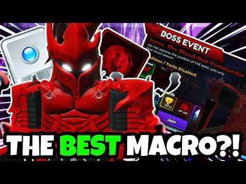 How To EASILY Macro The IGRIS Boss Rush Event In Anime Vanguard?!