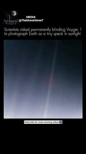 The Story Behind the Pale Blue Dot Space Photo! 🚀