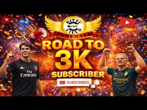 ⚽ ROAD TO 3K SUBSCRIBERS | | Friendly Matches + ID Review | Ultimate Gameplay | BITTU ON FIELD