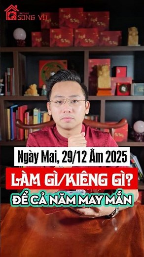 ☯Tomorrow, December 29th, 2025 (Lunar Calendar) 🐍 Year of the Snake: What to do/What to avoid? Fo...