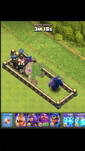 M.O.M.M.A-P.E.K.K.A vs Mountain Golem Clash of Clans