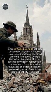 The survival of the Cologne Cathedral was not pure luck. Its towering twin spires served as an easily recognizable navigational landmark for Allied bomber pilots, ironically sparing it from targeted destruction. While it endured 14 direct hits, its fundamental stone structure proved resilient. Post-war, the city faced its 'Stunde Null' or Zero Hour. The immense task of clearing an estimated 32 million cubic meters of debris fell largely to the 'Trümmerfrauen' — the rubble women — who tirelessly 