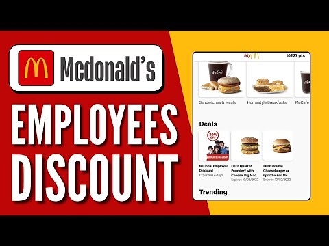 How to Get Employee Discount on McDonald's App (Simple Guide)