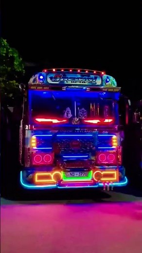 Sri Lankan modify bus