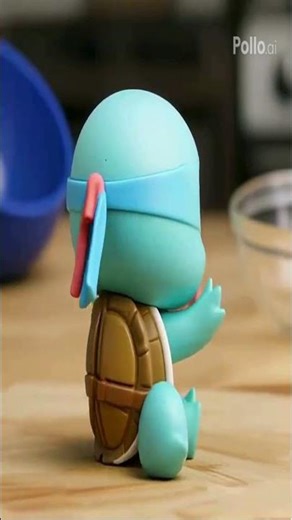 Squirtle Pokémon Figure 360° Product Showcase | Smooth Turntable Spin