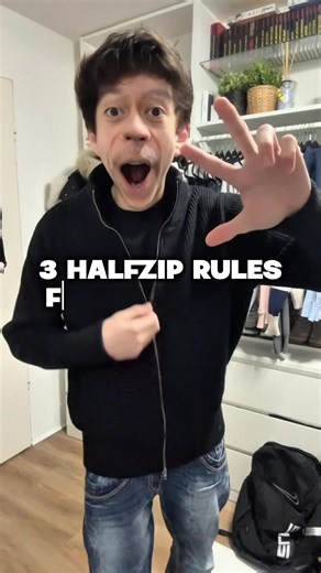 3 Halfzip Rules for Beginners | Spreadsheet in Bio‼️#fashion #fyp #viral