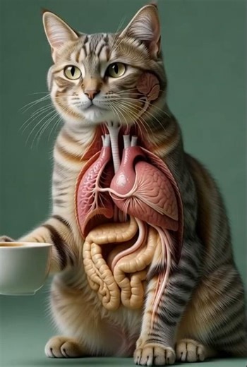 what happens when a cat drinks coffee?