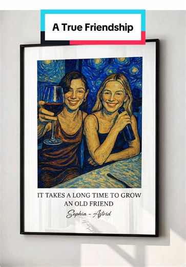 Celebrating True Friendship with Creative Posters
