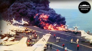 How one fire nearly destroyed a 90,000-ton warship