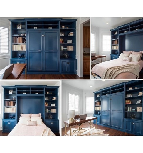 Feelin’ blue — but in the best way! 💙 Check out these stunning Murphy beds, all dressed in dreamy shades of blue. Shop our Adjustable Bed Mechanism used in these DIY Murphy bed builds 👉 bit.ly/4IAkYDF. ` ` ` ` ` ` ` ` #guestroom #spacesavingfurniture #smallspaceliving #murphybed #homeimprovement #moneysaver #tinyhouse #spacesaver #diyfurniture #interiordesign #tinyhousemovement #tinyhome #hiddenbed #guestbedroom #spacesavingsolutions #urbanliving #hgtvdreamhome #wallbed #homeoffice #oneroomcha