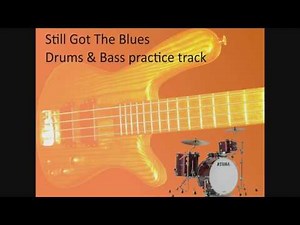 Gary Moore "Still Got The Blues" guitar practice backing track