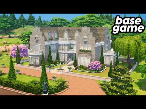Castle Estate with Ballroom // The Sims 4 Speed Build: Base Game