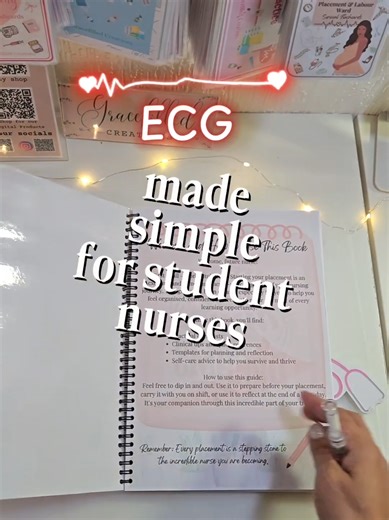 An ECG, or electrocardiogram, is used to record the electrical activity of the heart. As nurses, we use ECGs to help identify heart rhythm, heart rate, and any changes that may indicate a problem. A normal ECG rhythm is called sinus rhythm. This means the heart is beating regularly, usually between 60 and 100 beats per minute. When looking at an ECG, there are a few key things to check: • Is the rhythm regular or irregular? • Is the heart rate within the normal range? • Do the waves look consist