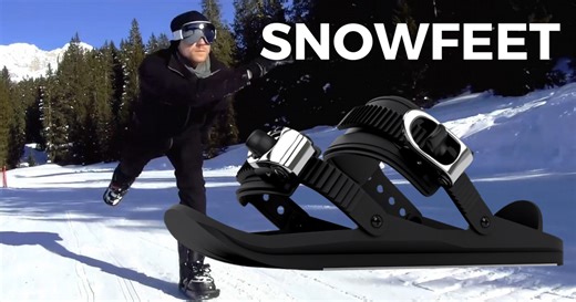 Snowfeet - New Booming Winter Sport by Snowfeet Skiskates - Indiegogo
