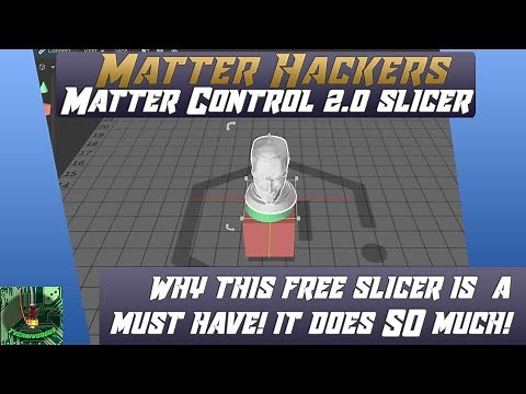 Matter Hackers Matter Control 2.0 slicer, and designer. You need this free slicer!