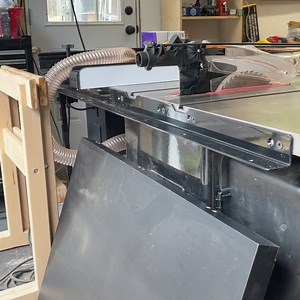 15 reactions | I've been using an outfeed support stand for the table...