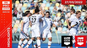 FIH Hockey Pro League Season 3: Germany vs Spain (Men), Game 2 highlights #FIHProLeague #HockeyInvites. . RFEH Hockey DHB / hockey | International Hockey Federation (FIH)