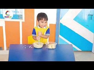 Potato mashing activity (Nursery - Sankhya)