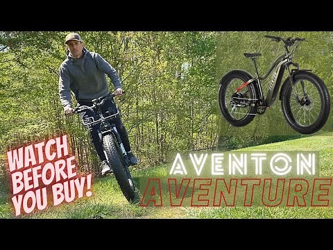 Conquer Any Terrain with the Aventon Aventure: The Best Off Road Commuter Fat Tire Ebike!