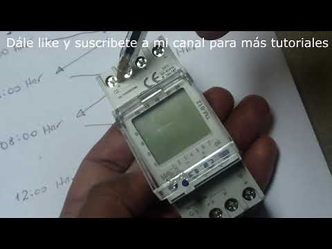 Tutorial: "Como Programar temporizador Sinotimer TM-612 de doble canal" para Incubadora de huevos !!