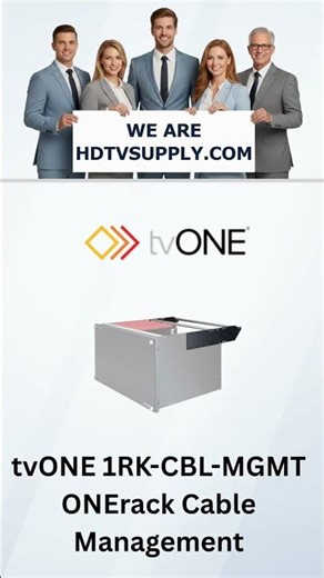tvONE 1RK-CBL-MGMT ONErack Cable Management