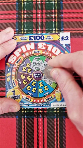 £2 National Lottery scratch card #scratchcard #lottery #nationallottery #shorts