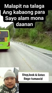 96K views · 214 reactions | Stop look and listen bago tumawid sa daan,, Buti nalang absent si kamatayan 凉 #stop #look #listen #reelsvideoシ #reelsviralシ #fypシ゚viralシ #highlightsシ゚ #trucker #viralreelschallenge #road #rolandobernardo #roadsafety #rolangamulaobernardo #mention #kids #awareness #safetyawareness #safety | Basta Ilocano Gwapo | Facebook