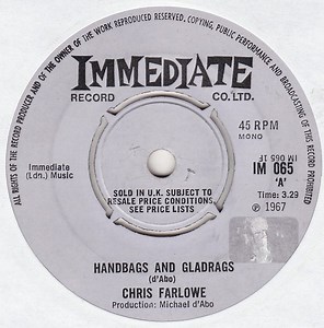 Chris Farlowe - Handbags And Gladrags