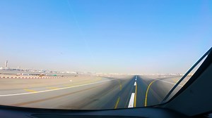 226 reactions · 11 shares | Here's how arriving in Dubai looks like shortly after the sunrise!  This is our Airbus A220-300 first flight on route Riga - Dubai - Riga. See how huge Dubai International Airport is, and how mesmerizing the city looks from high above. As of now we plan to fly there four times a week: tiny.cc/3hmjuz | airBaltic | Facebook