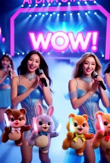 AI Idol Virtual Dance Performance #1 I AI DIVA STAGE