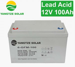 [Hot Item] Deep Cycle 12V 100ah Maintenance Free Solar Battery Price