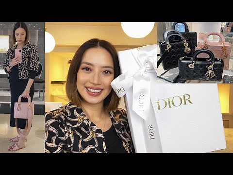 DIOR D-LITE Bois de Rose Cannage Unboxing | Comparisons with Dior Lady D-Joy
