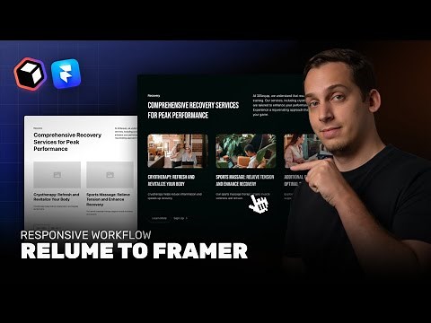 Relume to Framer: AI-Generated Wireframes to Custom Websites (Crash Course)