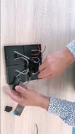 assembling the 16x16 LED Panel | DIY Microbit Light Project | Makerspace