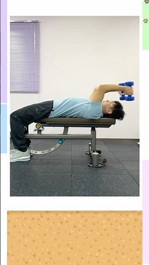 【二の腕】ダンベルエクステンション【かんたん解説】#筋トレ初心者