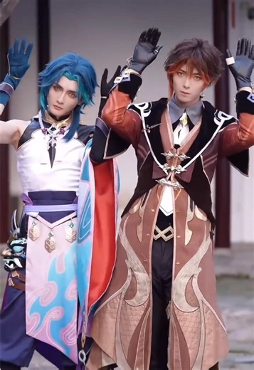 Xiao and Zhongli: Stunning Genshin Impact Cosplay