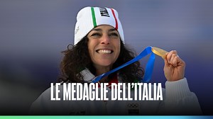 Tutte le medaglie dell'Italia alle Olimpiadi di Milano Cortina 2026