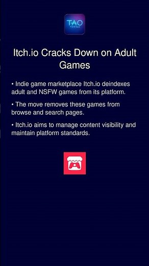 Itch.io Cracks Down on Adult Games