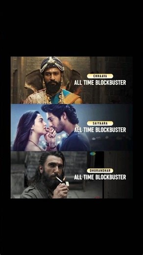 Bollywood drops THREE all-time blockbusters in 2025… while South industries search for ONE 😉🔥