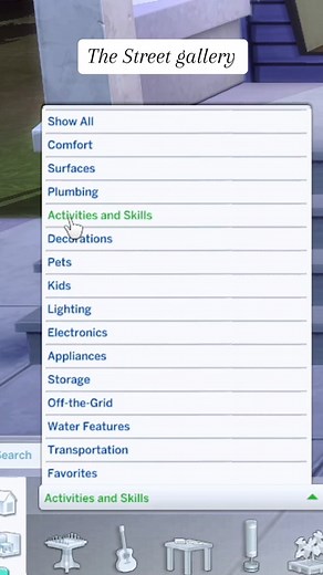 The Street Gallery - Showcase Your Artistic Creations in The Sims 4