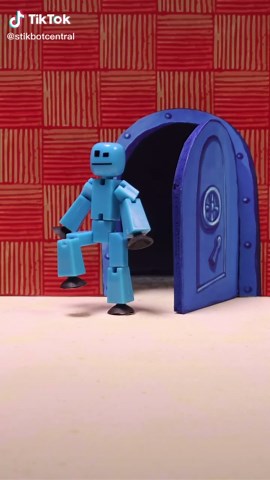 Spongebob in a Suit with Stikbots Australia