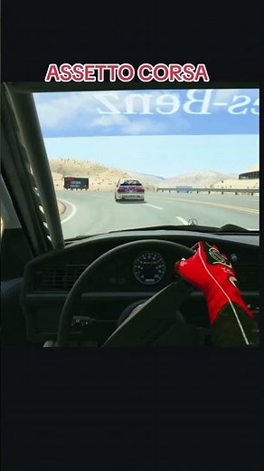 assetto corsa racing a Mercedes first time like a pro. #assettocorsa